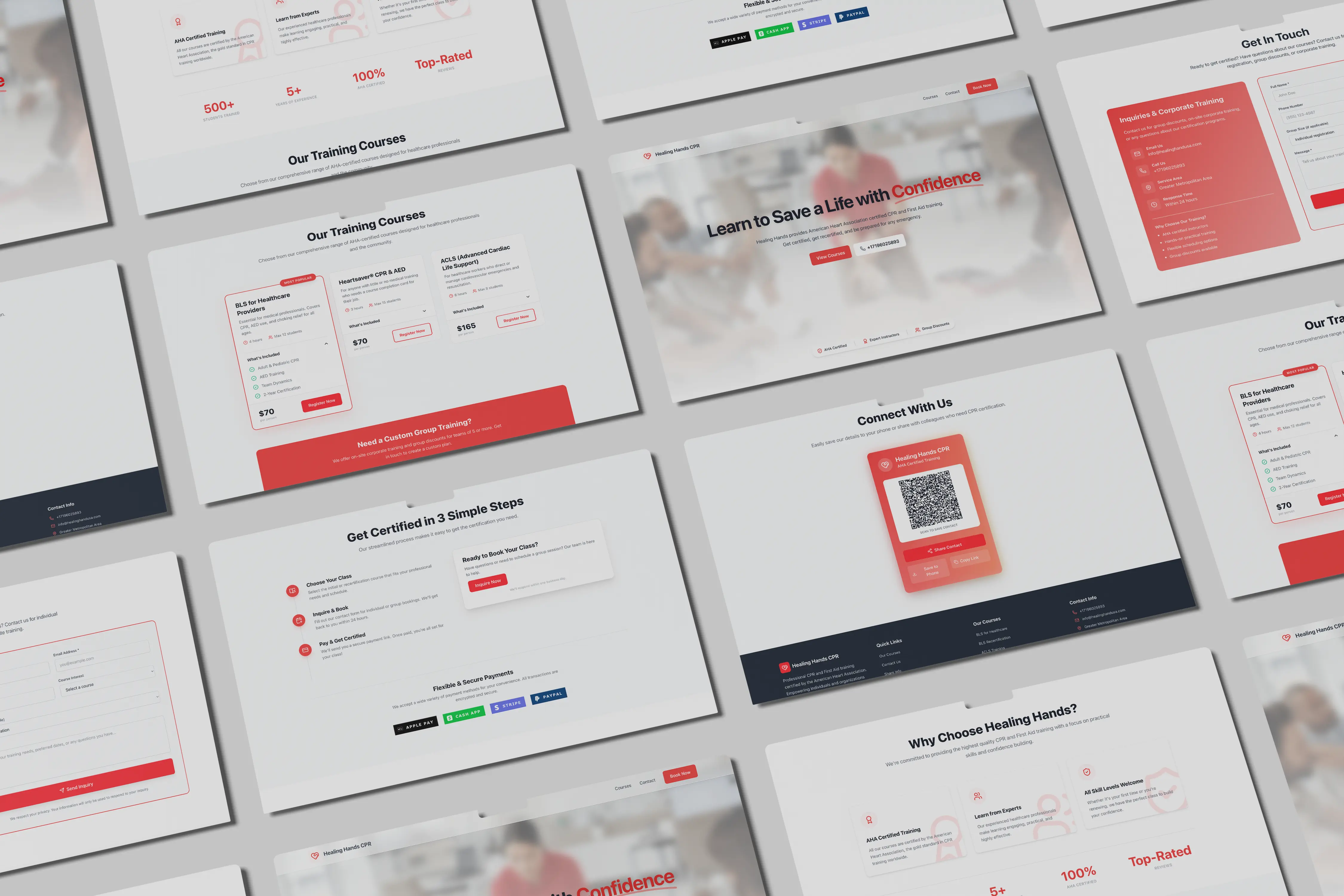 Healing Hands CPR Training Platform